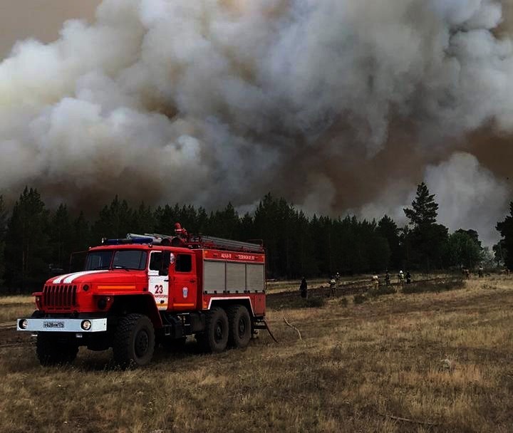 Incendii în regiunea Chelyabinsk din Rusia | Foto: EPA