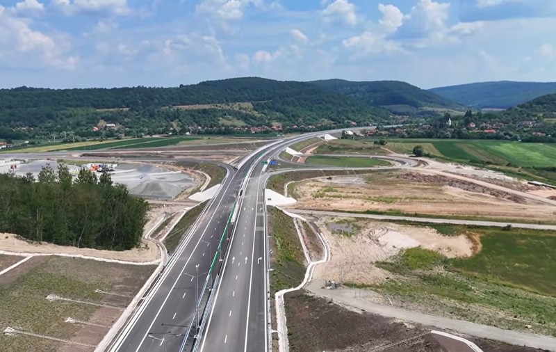 Autostrada Transilvania, la 6 ani de la semnare: Tronsonul Poarta Sălajului - Zimbor, gata în iulie, restul - la iarnă