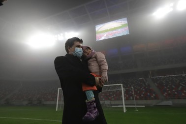 Primarul Capitalei, Nicușor Dan, pe noul stadion Steaua