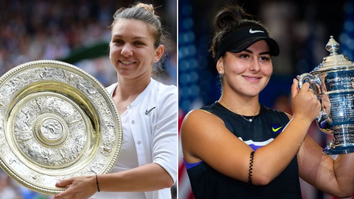 Simona Halep și Bianca Andreescu