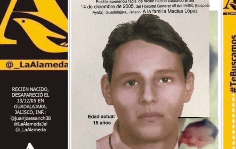 Reunire după 16 ani. O familie din Mexic și-a găsit copilul răpit la naștere cu ajutorul unui program de recunoștere facială
