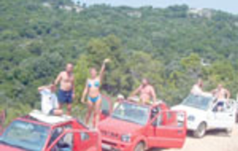 Jeep safari in Insula Skiathos