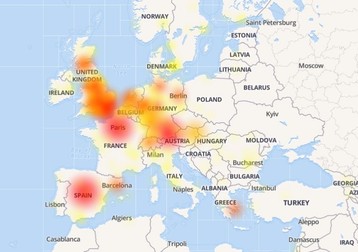 Probleme cu Yahoo Mail. Harta țărilor afectate
