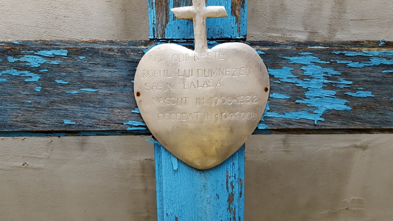 Mormântul lui Sabin Bălașa