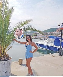 Alexandra este tânăra cu care fostul soț al Claudiei Ghițulescu are o relație (FOTO: click.ro)