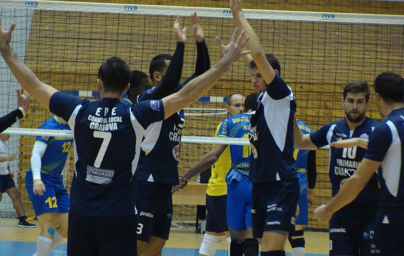 SCM Craiova a bătut Tricolorul, VCM Piatra Neamț - spre liga secundă. Rezultatele din Divizia A1 masculină de volei