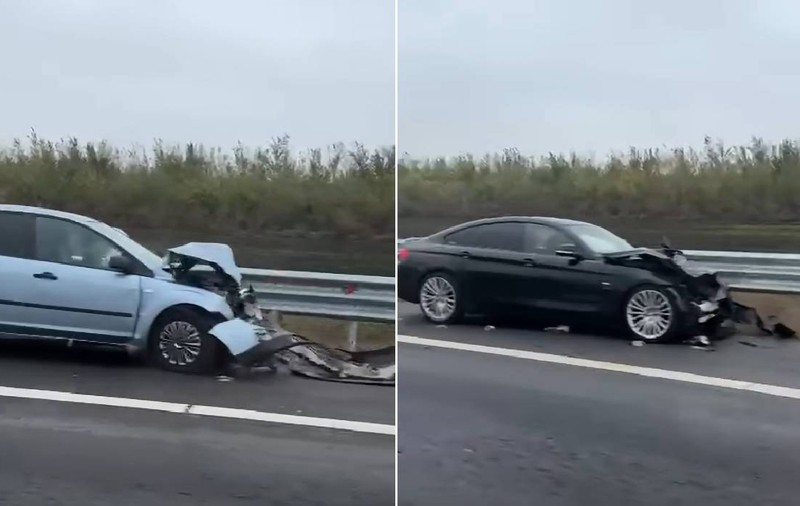 Un șofer a fost prins cu mama moartă pe bancheta din spate, după un accident pe A2, în Călărași | VIDEO