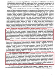 Frgament din expertiza realizată de IML Iași
