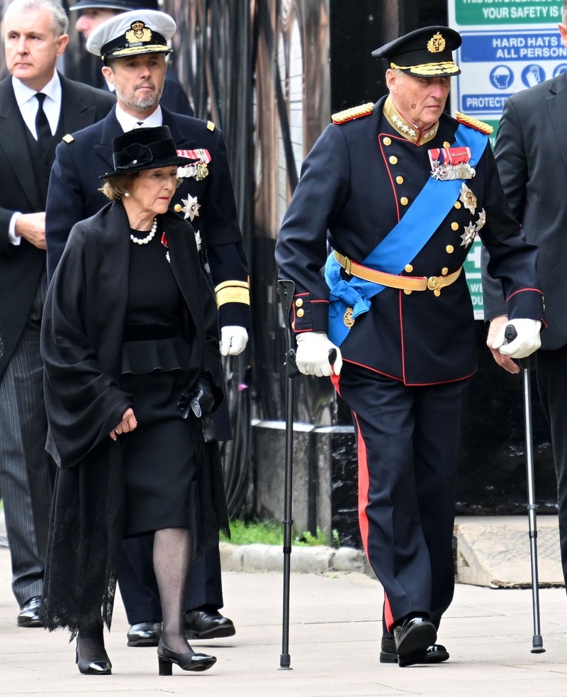 Regele Harald și Regina Sonja a Norvegiei. Foto: Profimedia