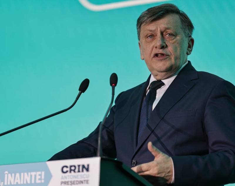 Crin Antonescu și-a lansat programul politic „România, înainte!” pentru alegerile prezidențiale
