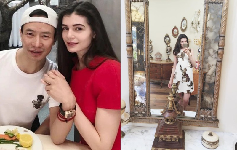 Imagini cu casa în care Monica Gabor locuiește cu Mr. Pink în Los Angeles. Doar în filme mai vezi așa ceva