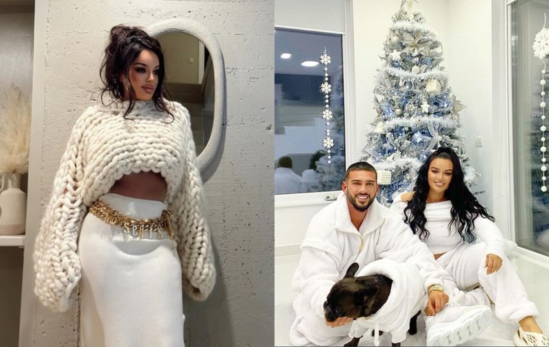 Imaginea postată de Claudia Iosif pe Instagram, de Crăciun. Fanii au crezut că s-a împăcat cu Dorian Popa