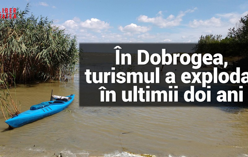 În Dobrogea, turismul a explodat în ultimii doi ani: A dat catedra de filosofie pe padela de caiac