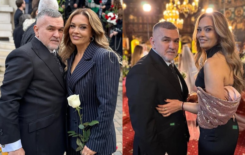 Cum a apărut soția lui Leonard Doroftei la nunta fiului lor. Monica a schimbat două ținute