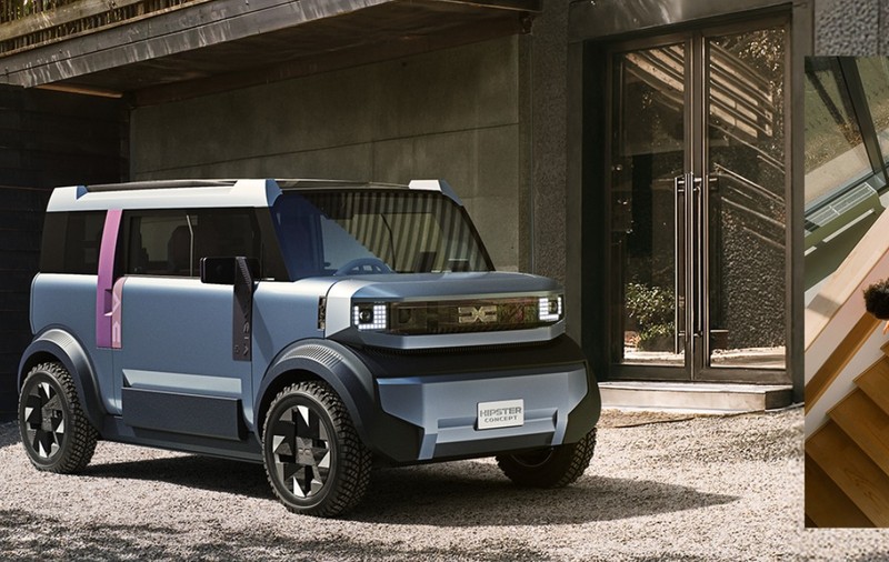 Dacia Hipster a fost deja premiată de presa britanică, deși nici măcar nu a intrat în producție: „Un cub pe 4 roți”
