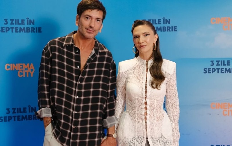 Radu Valcan și Adela Popescu la premiera de gală a filmului 3 zile în septembrie