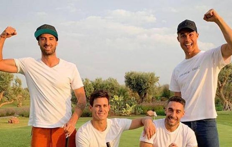 Cristiano Ronaldo s-a întors la Madrid ca să joace golf