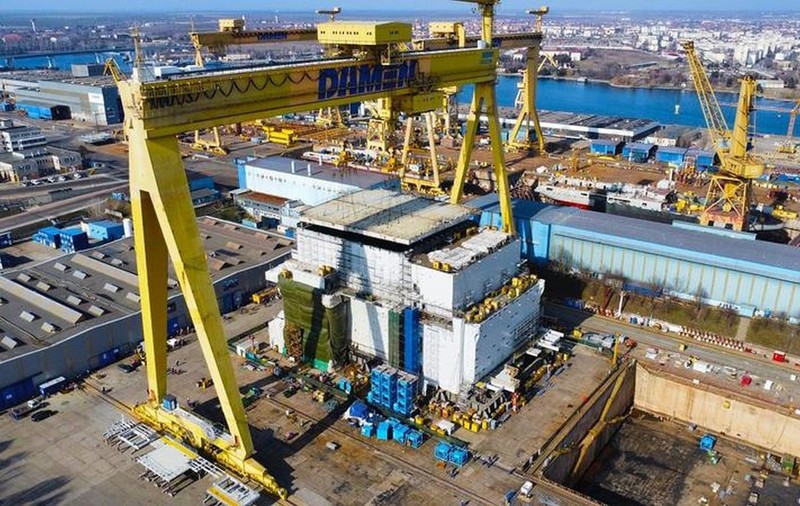 Soarta celui mai mare șantier naval din România este decisă de creditori: Rheinmetall și MSC vor să-l preia