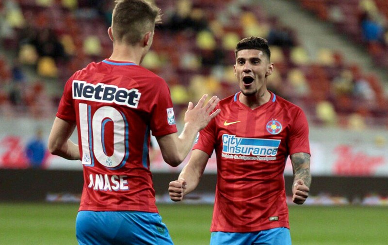 FCSB – Milsami 2-0, turul I preliminar Europa League. Tănase a decis prima manșă