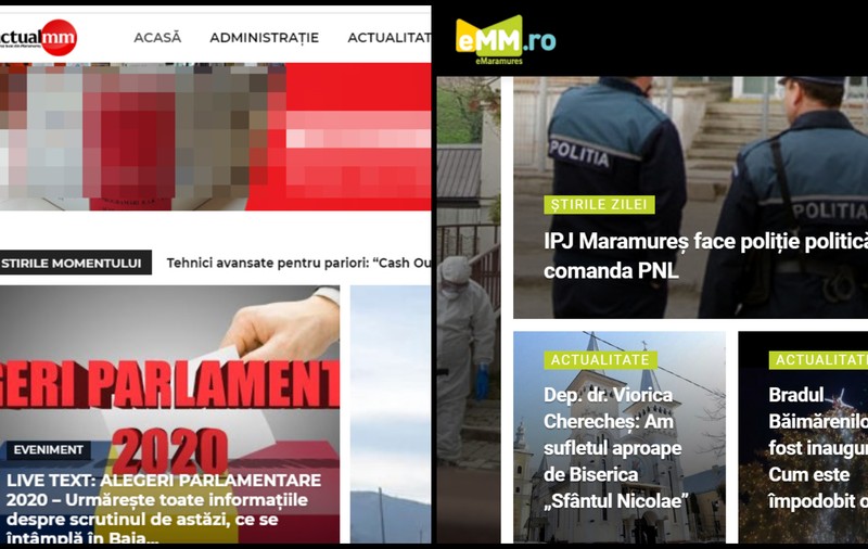 Două site-uri au fost amendate cu 4.500 de lei pentru „continuarea campaniei online”. eMaramures.ro: „Poliție politică la comanda PNL”