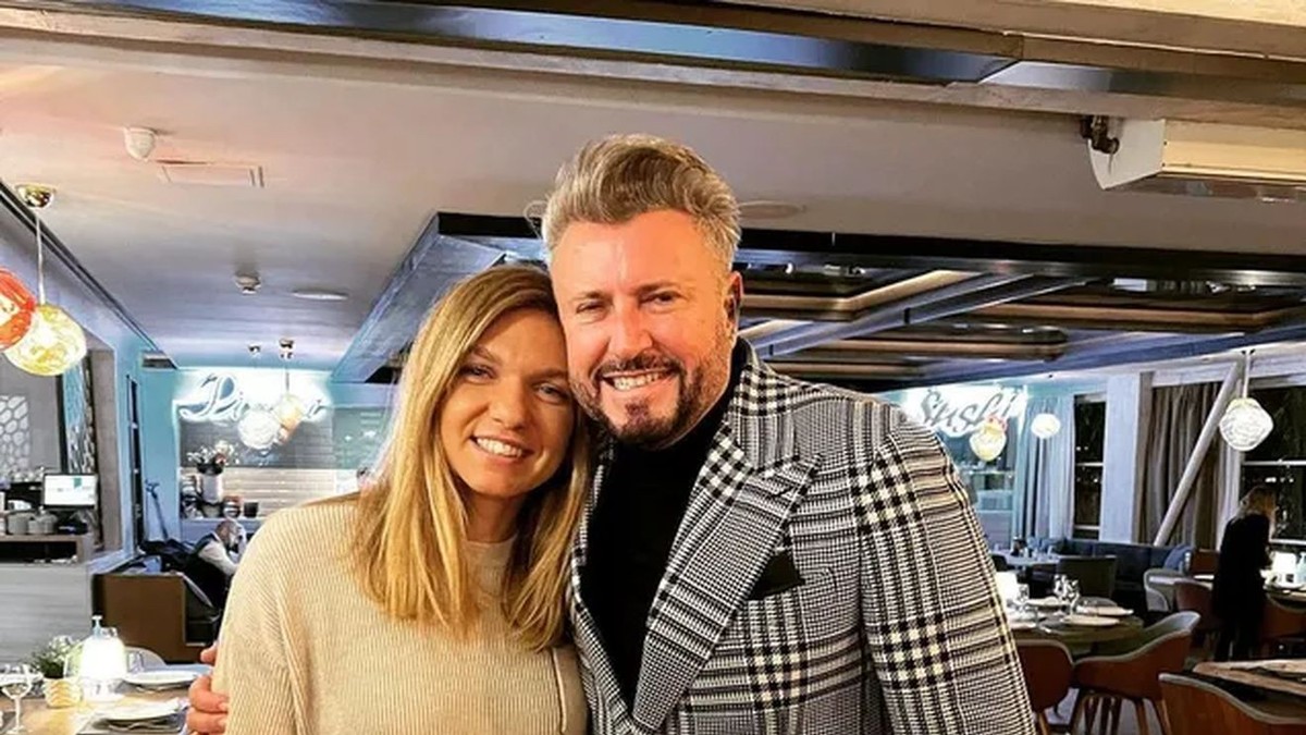 Simona Halep și Cătălin Botezatu