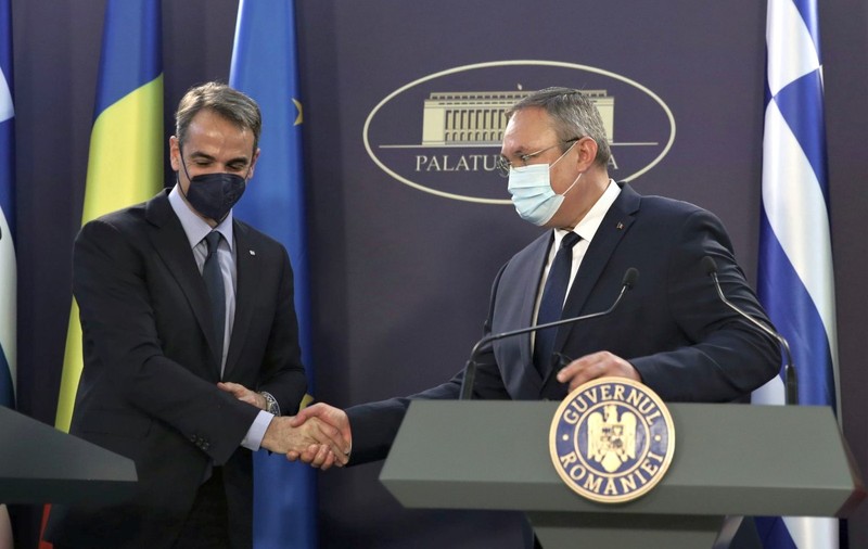 Nicolae Ciucă, după întâlnirea cu premierul Greciei, Mitsotakis: „Am condamnat noua încălcare de către Rusia a dreptului internațional”