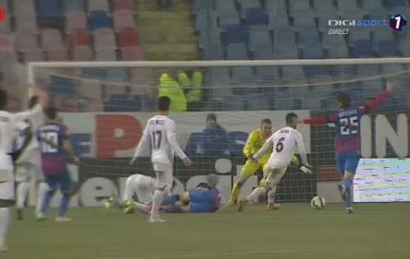 Viciere de rezultat! Balaj nu a acordat penalty Stelei, în ultimele minute