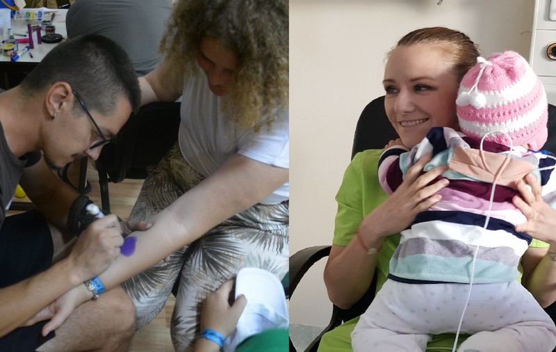 OAMENI CU PUTERE/ Adelina și Paul, cei care alină durerea copiilor bolnavi. "Iubirea chiar vindecă. Ăla e binele"