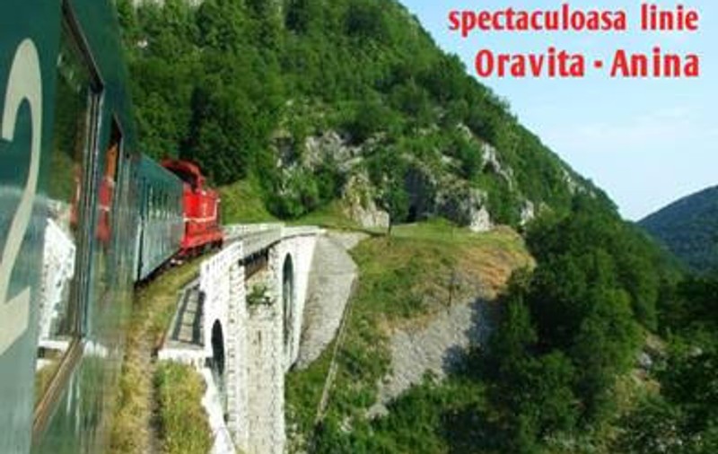 Excursie cu trenul pe ruta Oravița-Anina, cea mai veche cale ferată din România