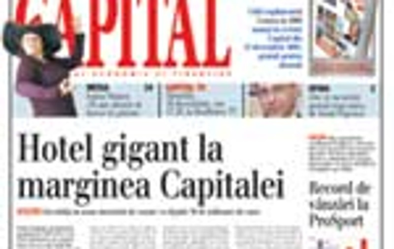 Hotel gigant la marginea Capitalei