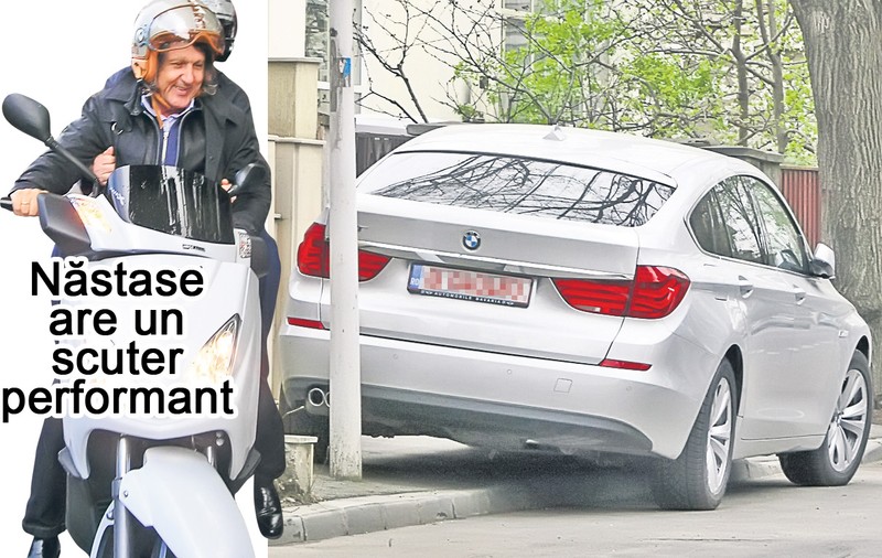 Ilie Năstase, n-ai voie să te dai nici cu scuterul!