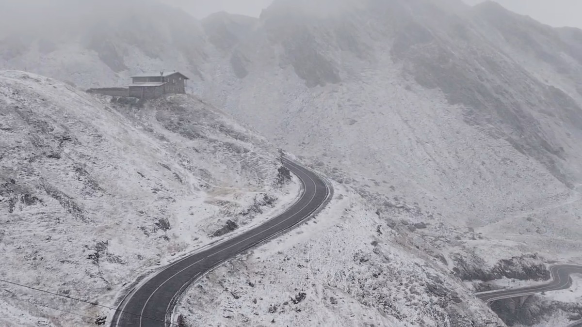 Transfăgărășan, Bâlea Lac, ninsoare