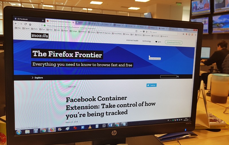 Mozilla lansează o extensie de Firefox care împiedică Facebook să mai spioneze oamenii pe internet
