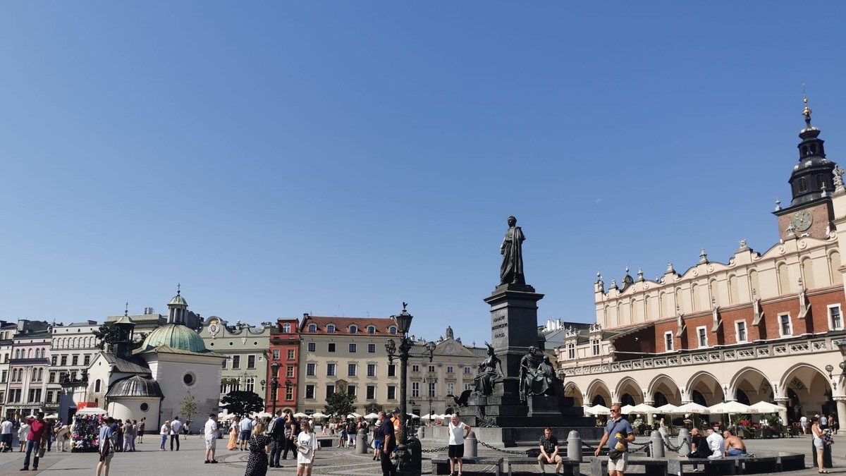 Piata centrală din Cracovia