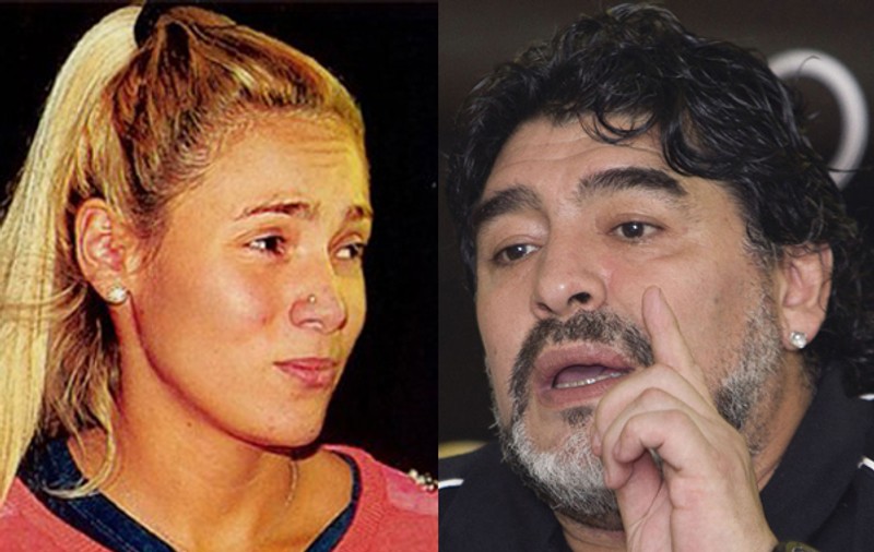 Maradona, FILMAT CÂND ÎȘI BĂTEA IUBITA | VIDEO
