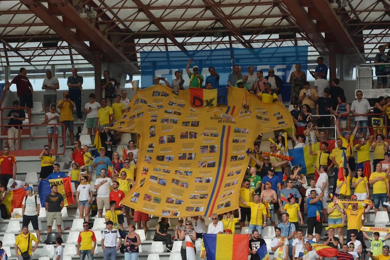 Fanii români sunt din nou la înălțime FOTO: LUCIAN DANCIU / MEDIAFAX FOTO