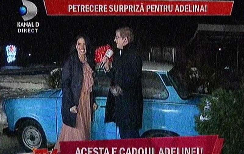 Ups, ce surpriză! Adelina Pestriţu a primit doi ani la rând acelaşi Trabant cadou de ziua ei | FOTO