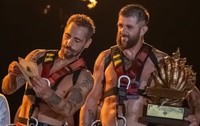 Vladimir Drăghia și Dumbo (Marius Alexandru) la „Desafio: Aventura” | sursa foto: PRO TV