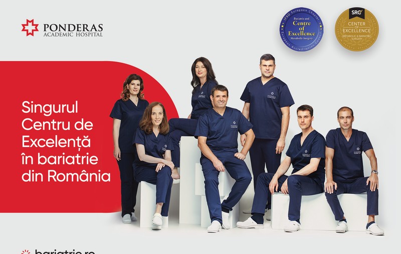 Pacient bariatric operat în Turcia, salvat de echipa Centrului de Excelență în Chirurgia Bariatrică din Ponderas Academic Hospital