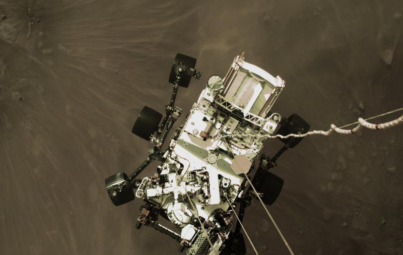 Noi imagini spectaculoase trimise de pe planeta Marte de roverul Perseverance al NASA