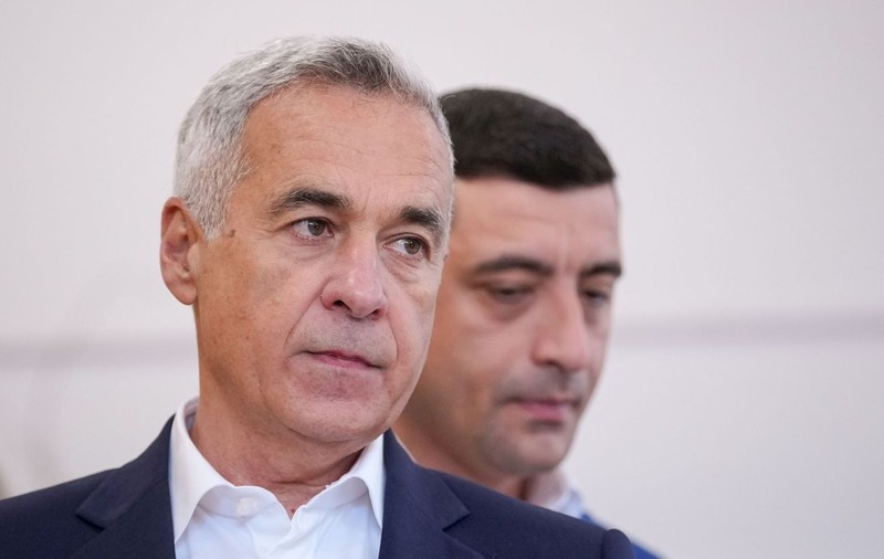 Călin Georgescu și George Simion. Foto: Hepta