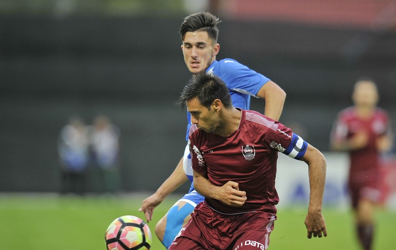 Mario Camora, jucătorul cu cele mai multe meciuri la CFR Cluj. În top este urmat de alt fotbalist din străinătate