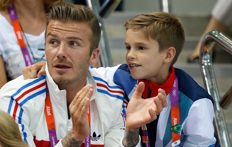 Fiul lui David Beckham, Romeo, s-a retras din fotbal la 13 ani!