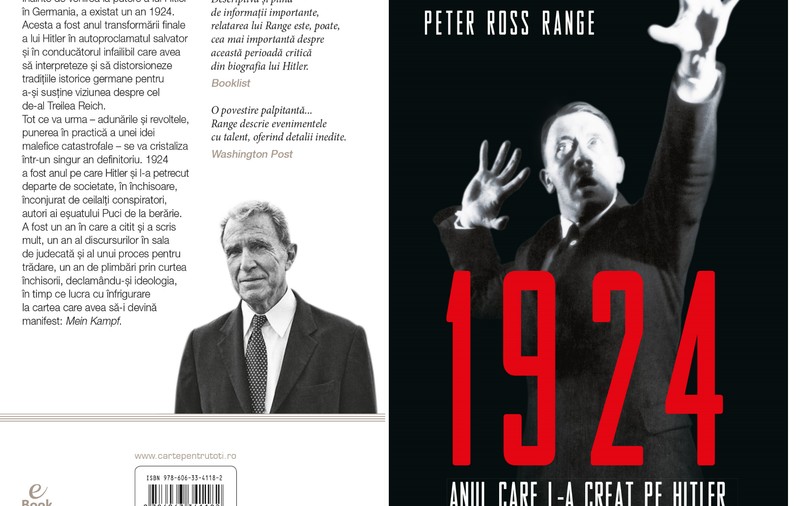 "1924. Anul care l-a creat pe Hitler", de Peter Ross Range | RECOMANDARE DE CARTE