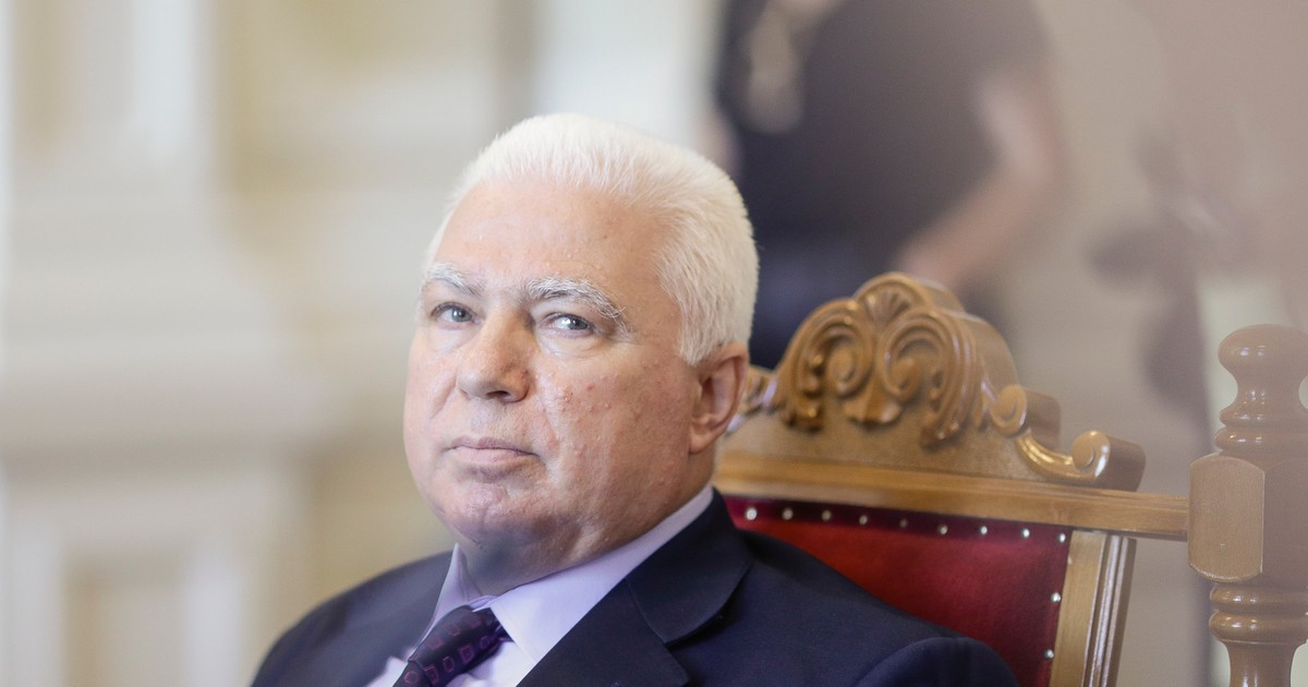 Petre Lăzăroiu participă la ședința de alegere a noului președinte al Curții Constituționale, miercuri, 13 iulie 2016. Inquam Photos / Octav Ganea