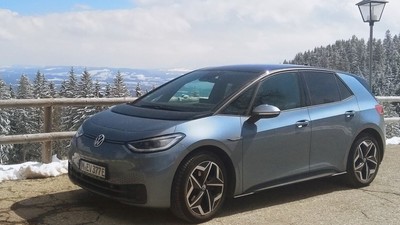 Modelul Volkswagen ID.3 electric. Foto Autoplus