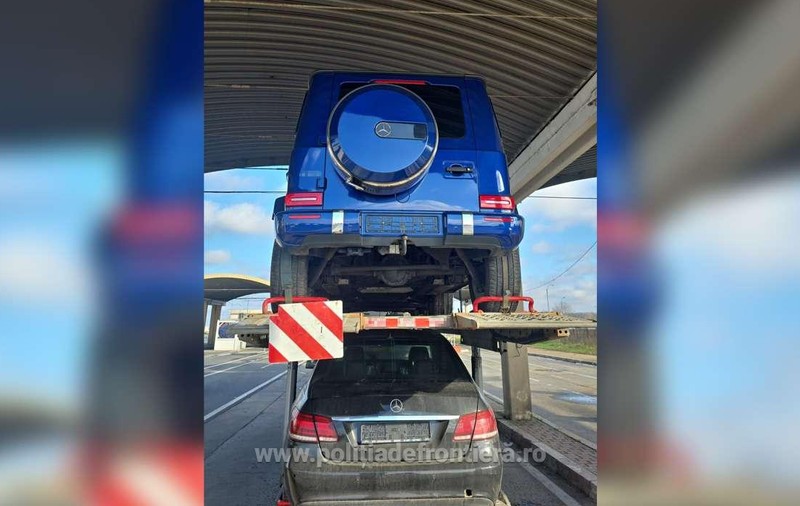 Mașini furate din Germania, în valoare de 150.000 de euro, găsite la Giurgiu