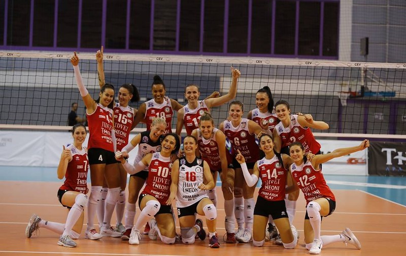 Volei Alba Blaj s-a calificat în turul al treilea preliminar al Ligii Campionilor la volei feminin