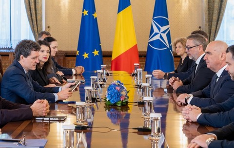 Nicușor Dan face astăzi consultări cu partidele înainte să anunțe numele celui de-al patrulea premier desemnat în ultimele 4 luni. Foto: presidency.ro