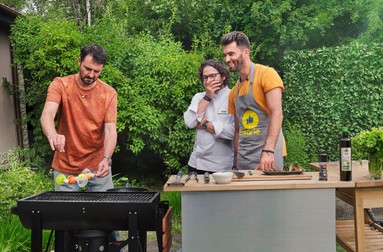 Tecău, alături de Chef Dumitrescu și de actorul Andrei Aradits